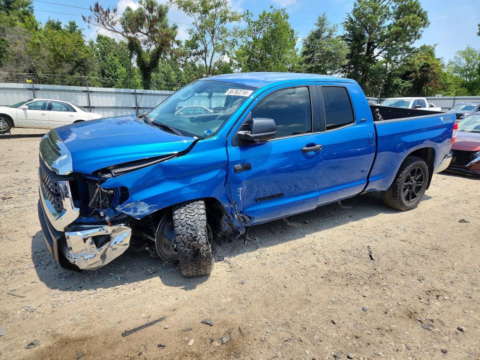 2018 Toyota Tundra VIN 5TFUW5F14JX766948 COPART salvage auction — FRONT END, Va - Cert Of Title - Salvage, sold $8,900 on 2026-07-07 (photo 1)