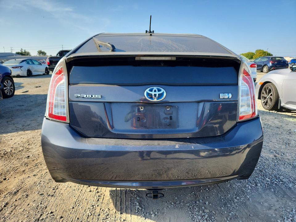 2013 Toyota Prius VIN JTDKN3DU9D5550394 COPART salvage auction — FRONT END, CA - SALVAGE CERTIFICATE, sold $400 on 2026-07-17 (photo 6)