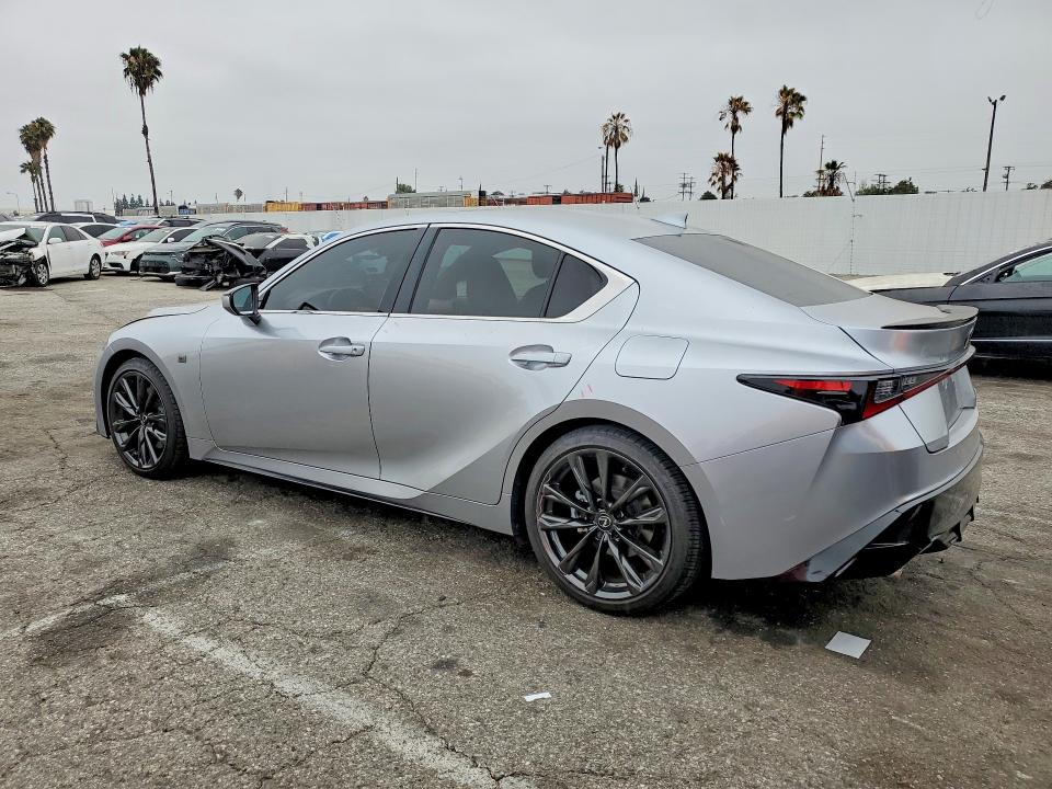 2025 Lexus Is VIN JTHB81F26S5054844 COPART salvage auction — VANDALISM, Ca - Salvage Certificate, sold $18,200 on 2026-07-24 (photo 2)