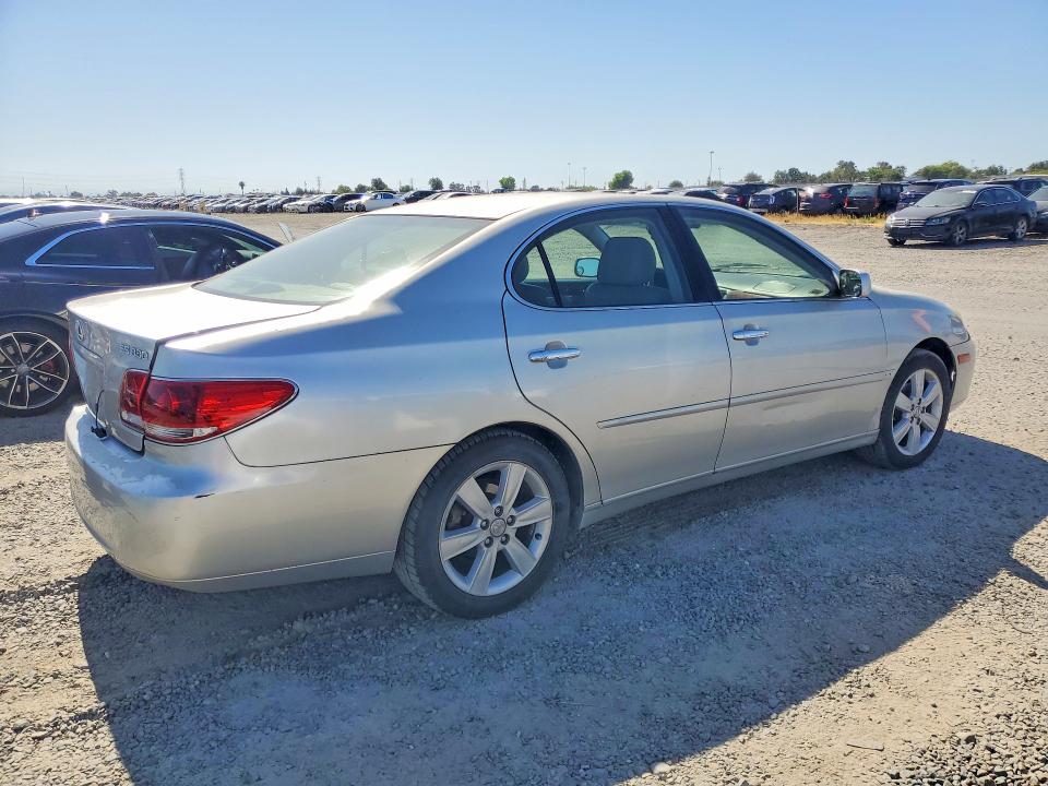 2005 Lexus Es 330 VIN JTHBA30G855067135 COPART salvage auction — REAR END, Ca - Salvage Certificate, sold $475 on 2026-07-07 (photo 3)