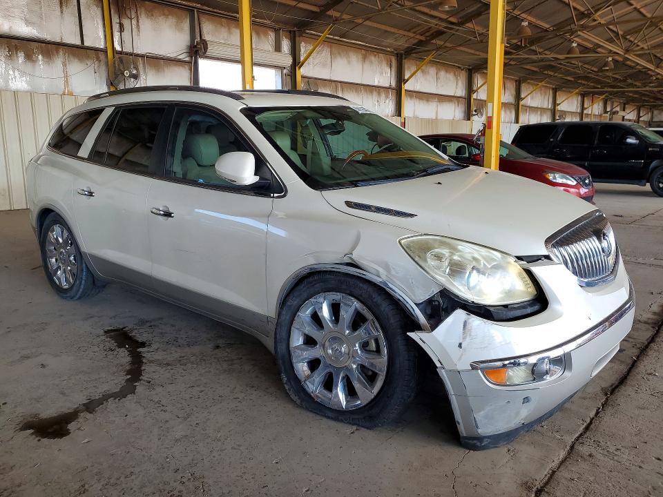 2011 Buick Enclave VIN 5GAKRCED2BJ390349 COPART salvage auction — FRONT END, Az - Cert Of Title - Salvage, sold $425 on 2026-07-06 (photo 4)