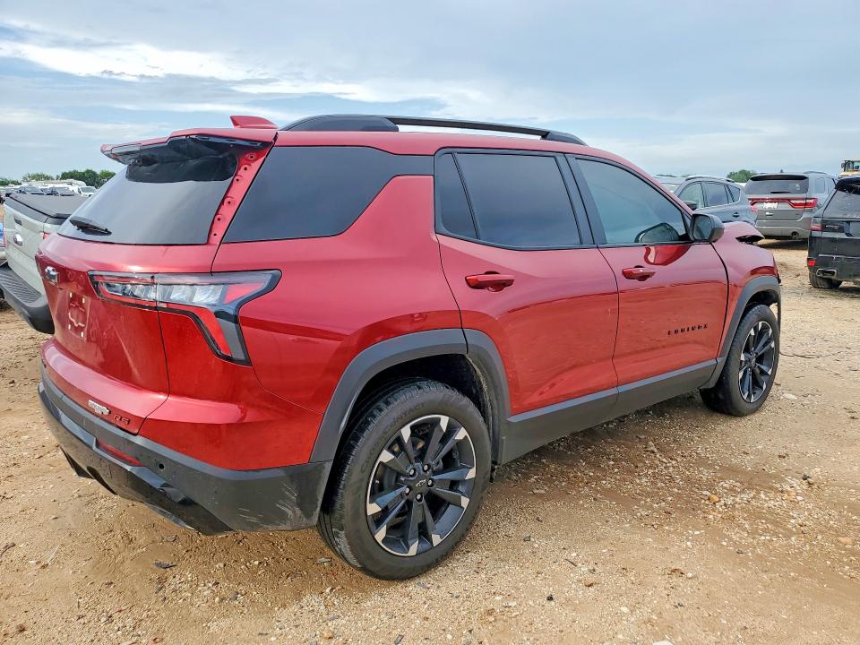 2025 Chevrolet Equinox VIN 3GNAXTEG7SL108166 COPART salvage auction — FRONT END, Tx - Salvage Vehicle Title (P), sold $10,500 on 2026-07-02 (photo 3)