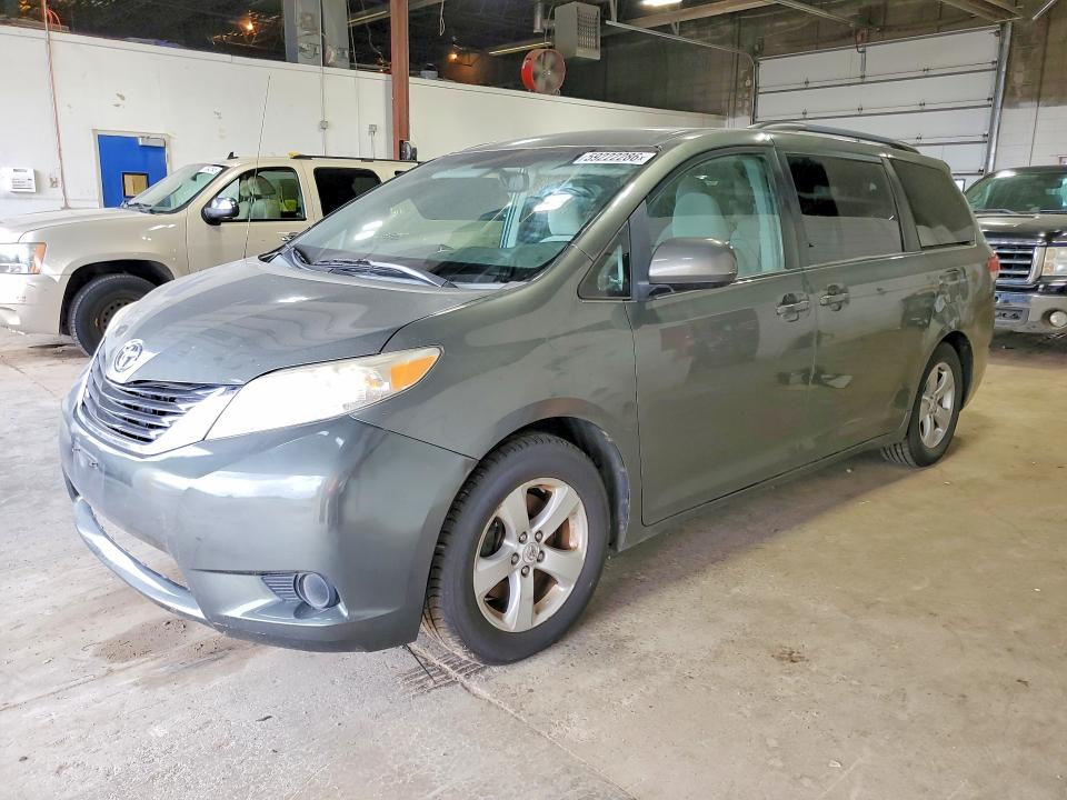 2012 Toyota Sienna VIN 5TDKK3DC2CS192953 COPART salvage auction — MECHANICAL, Wv - Certificate Of Title, sold $1,550 on 2026-07-28 (photo 1)