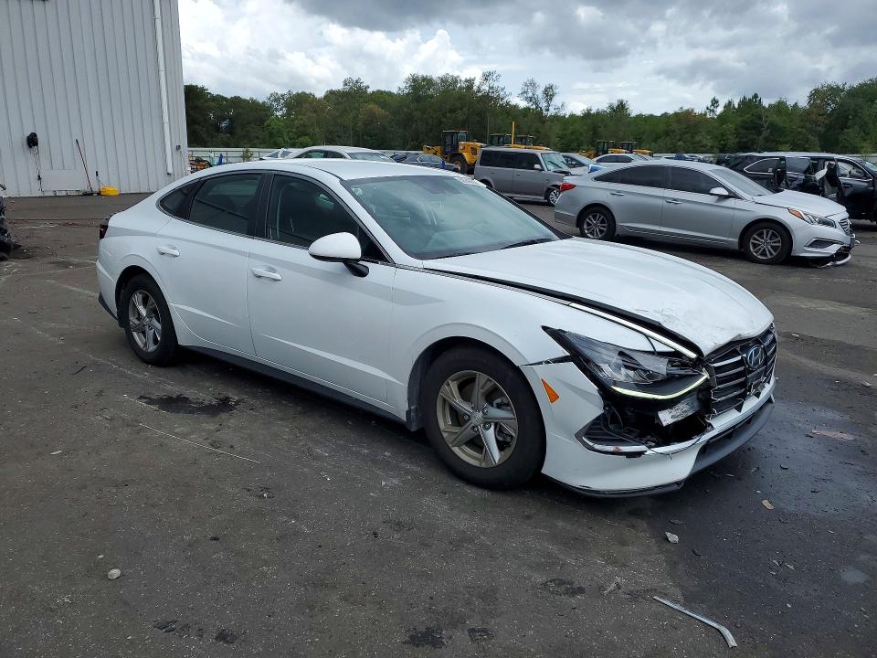 2021 Hyundai Sonata VIN 5NPEG4JA3MH064364 COPART salvage auction — FRONT END, Fl - Cert Of Title Slvg Rebuildable, sold $50 on 2026-07-27 (photo 4)