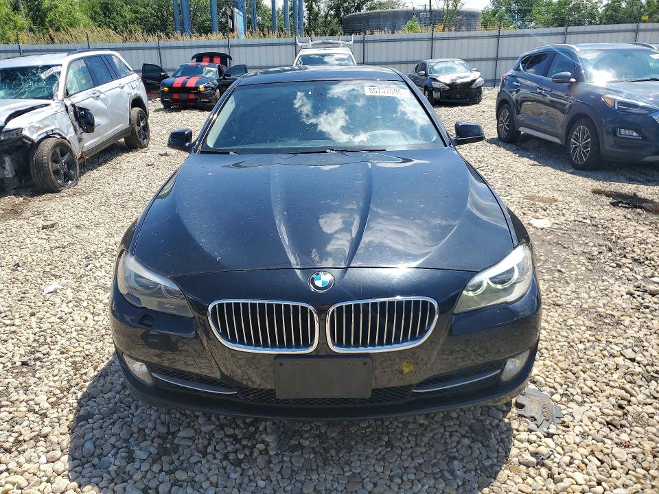 2012 BMW 5er VIN WBAXH5C57CC595229 COPART salvage auction — SIDE, IL - SALVAGE CERTIFICATE, sold $1,700 on 2026-07-10 (photo 5)