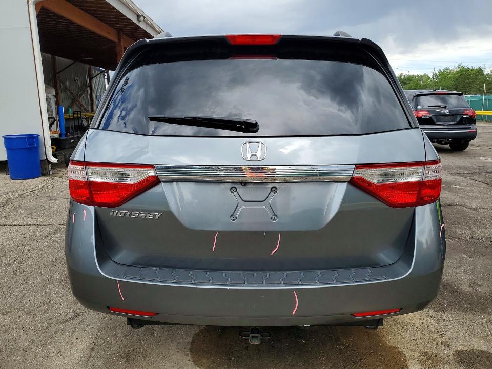 2011 Honda Odyssey VIN 5FNRL5H64BB022818 COPART salvage auction — FRONT END, CO - PUBLIC - SALVAGE TITLE, sold $3,050 on 2026-07-02 (photo 6)