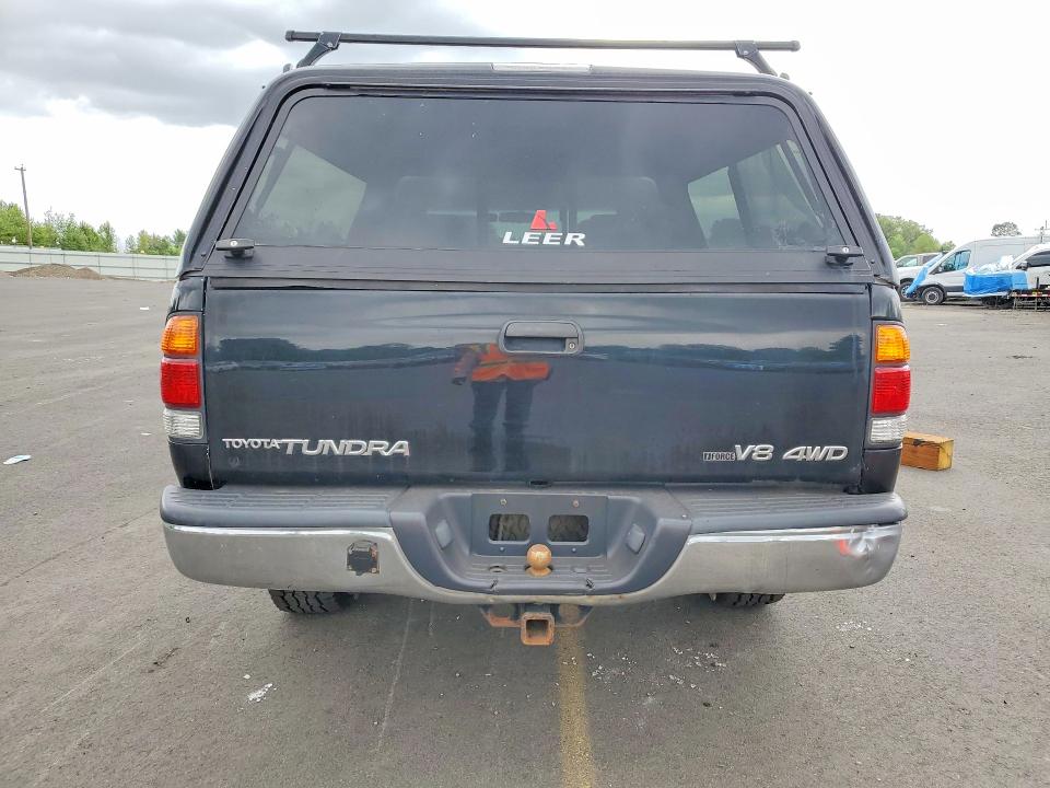 2001 Toyota Tundra VIN 5TBBT44101S170991 COPART salvage auction — MINOR DENT/SCRATCHES, Or - Certificate Of Title, sold $4,500 on 2026-07-08 (photo 6)
