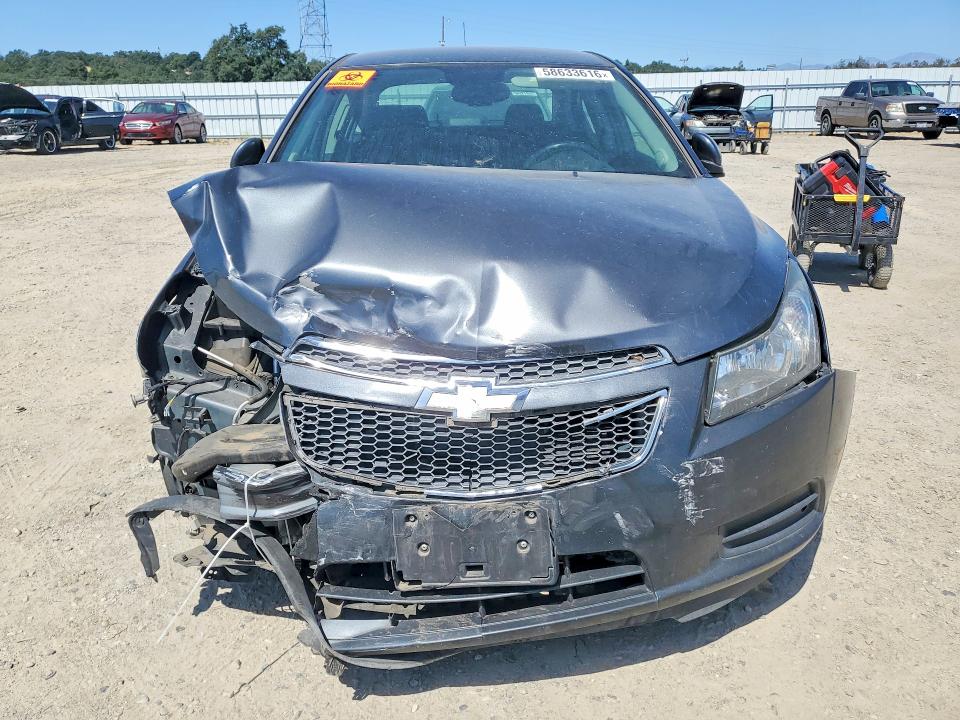 2013 Chevrolet Cruze VIN 1G1PC5SB9D7114280 COPART salvage auction — FRONT END, Ca - Salvage Certificate, sold $50 on 2026-07-24 (photo 5)