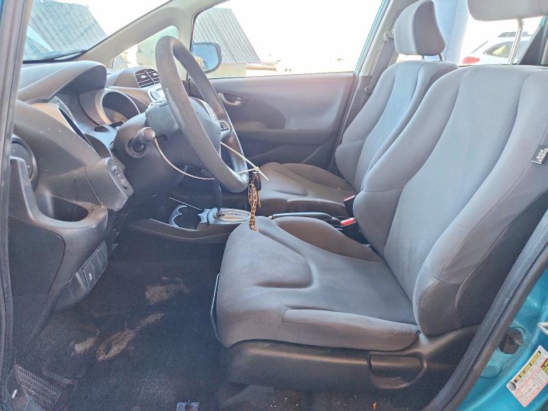 2012 Honda Fit VIN JHMGE8H38CC009737 COPART salvage auction — REAR END, Az - Cert Of Title - Salvage, sold $975 on 2026-07-07 (photo 7)