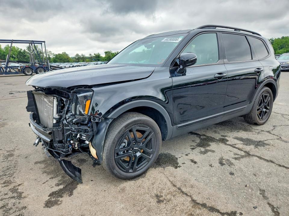 2024 Kia Telluride VIN 5XYP5DGC0RG466011 COPART salvage auction — FRONT END, Ct - Cert Of Title-Salvage, sold $12,400 on 2026-07-31 (photo 1)