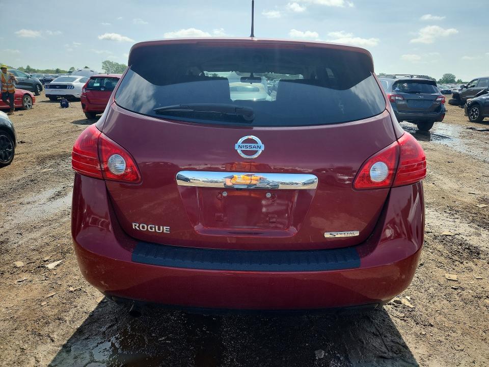 2013 Nissan Rogue VIN JN8AS5MT7DW521188 COPART salvage auction — SIDE, Il - Salvage Certificate, sold $1,100 on 2026-07-16 (photo 6)
