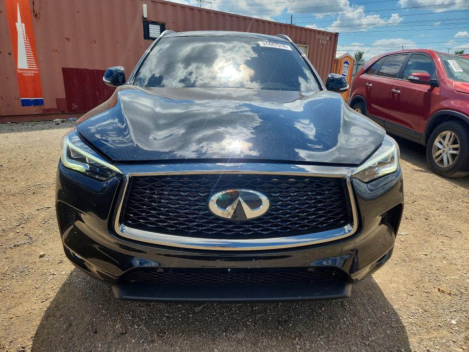 2020 Infiniti Qx50 VIN 3PCAJ5M31LF116977 COPART salvage auction — WATER/FLOOD, Il - Salvage Cert-Flood, sold $7,100 on 2026-08-11 (photo 5)