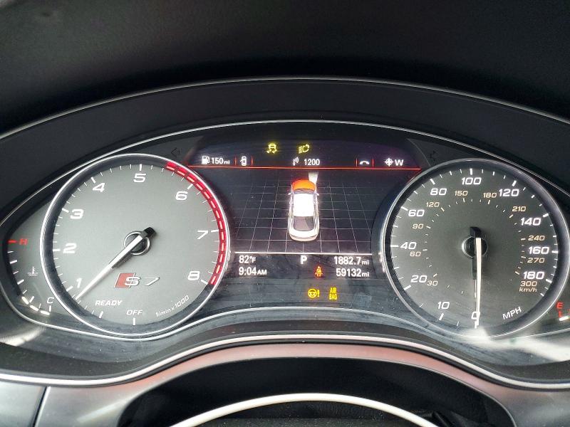2016 Audi S7 VIN WAUW2AFC0GN106602 COPART salvage auction — MINOR DENT/SCRATCHES, Tx - Certificate Of Title (P), sold $14,900 on 2026-07-07 (photo 9)