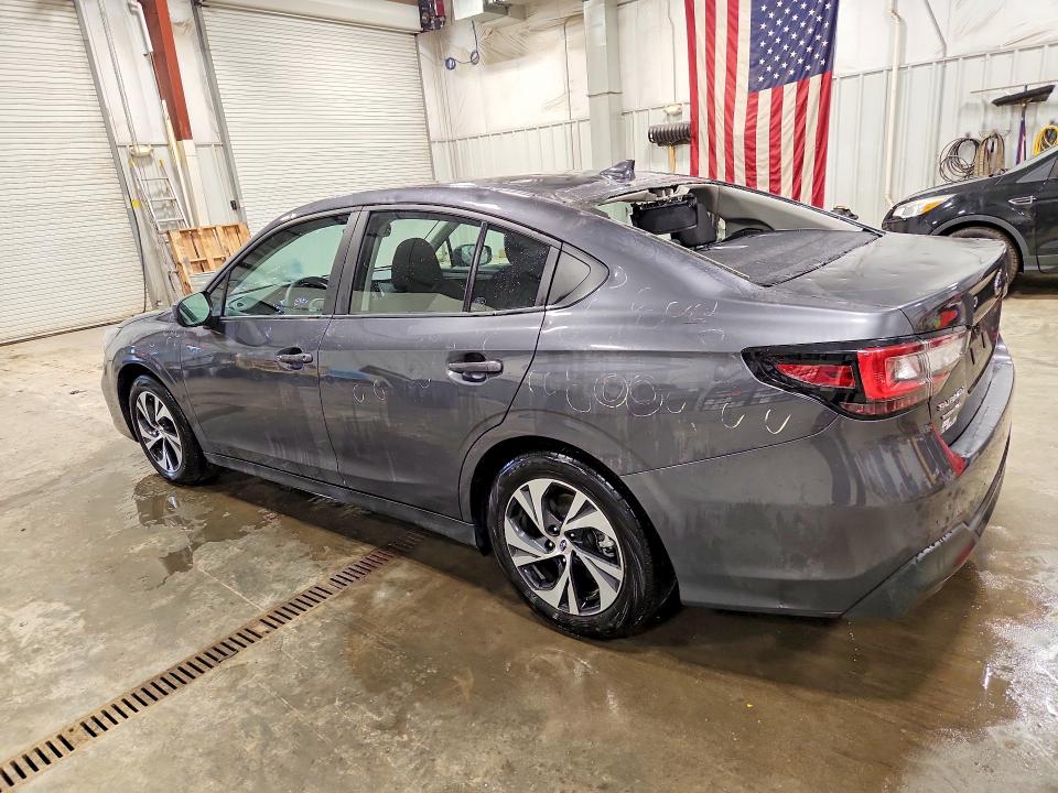2025 Subaru LEGACY VIN 4S3BWAB64S3016847 COPART salvage auction — HAIL, WI - CERTIFICATE OF TITLE, sold $8,700 on 2026-08-25 (photo 2)