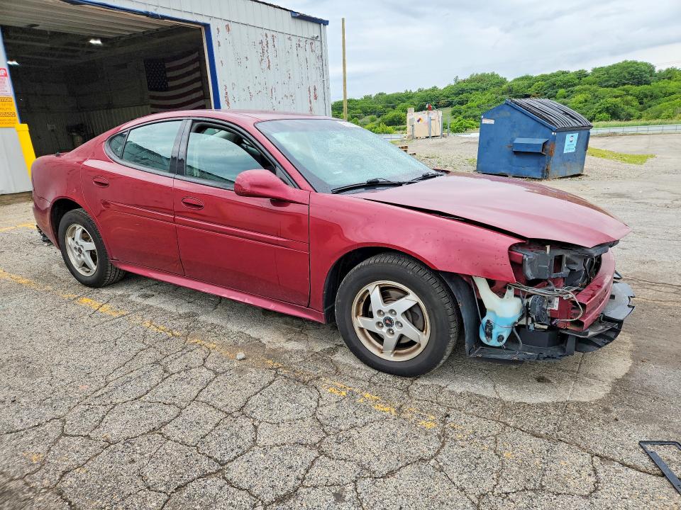 2004 Pontiac Grand prix VIN 2G2WS542041361563 COPART salvage auction — FRONT END, Il - Salvage Certificate, sold $325 on 2026-07-31 (photo 4)
