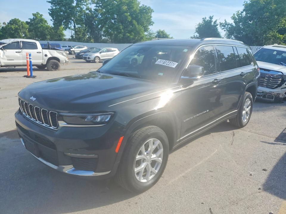 2023 Jeep Grand cherokee l VIN 1C4RJKBG7P8782335 COPART salvage auction — NORMAL WEAR, MO - CERTIFICATE OF TITLE, sold $18,200 on 2026-07-16 (photo 1)