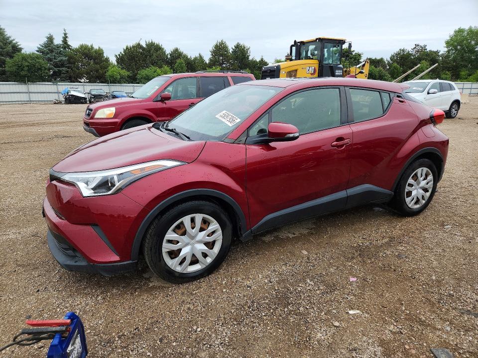 2019 Toyota C-hr VIN JTNKHMBX3K1028757 COPART salvage auction — SIDE, Il - Salvage Certificate, sold $5,000 on 2026-07-07 (photo 1)