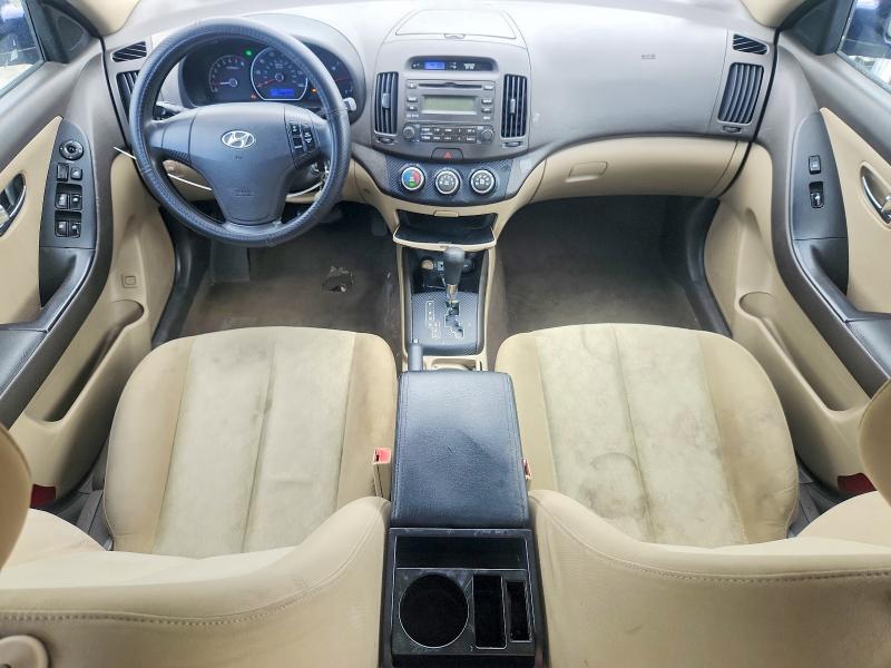 2010 Hyundai Elantra VIN KMHDU4AD3AU886657 COPART salvage auction — FRONT END, Ri - Salvage Certificate Of Title, sold $475 on 2026-07-09 (photo 8)