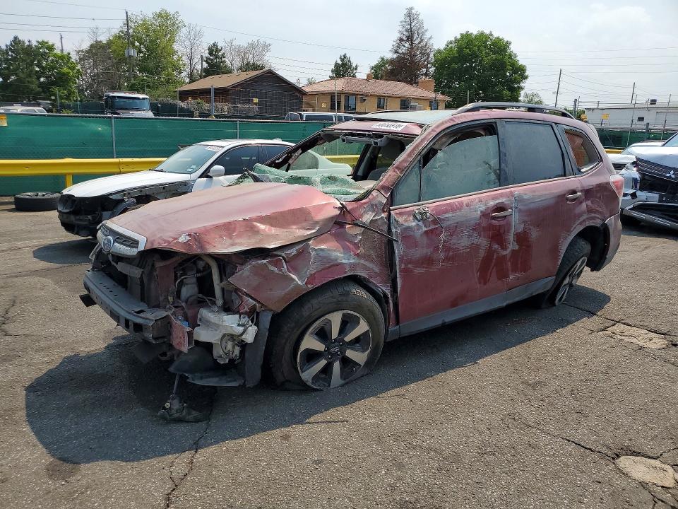 2018 Subaru VIN JF2SJAGC7JH432293 COPART salvage auction — ROLLOVER, Co - Public - Salvage Title, sold $525 on 2026-07-09 (photo 1)