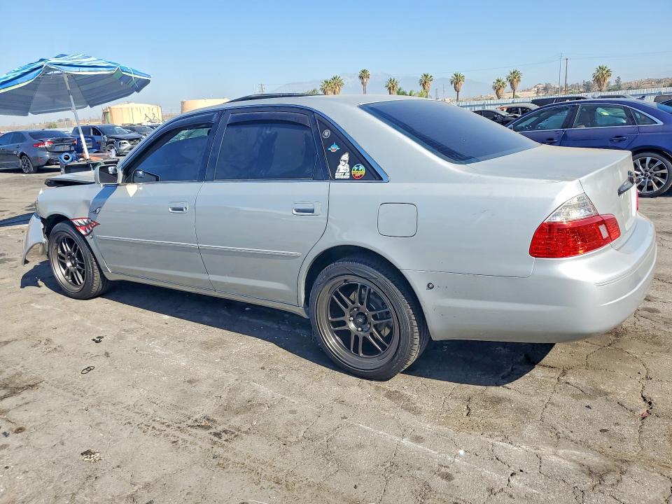 2003 Toyota Avalon VIN 4T1BF28B33U323993 COPART salvage auction — FRONT END, Ca - Salvage Certificate, sold $400 on 2026-07-02 (photo 2)