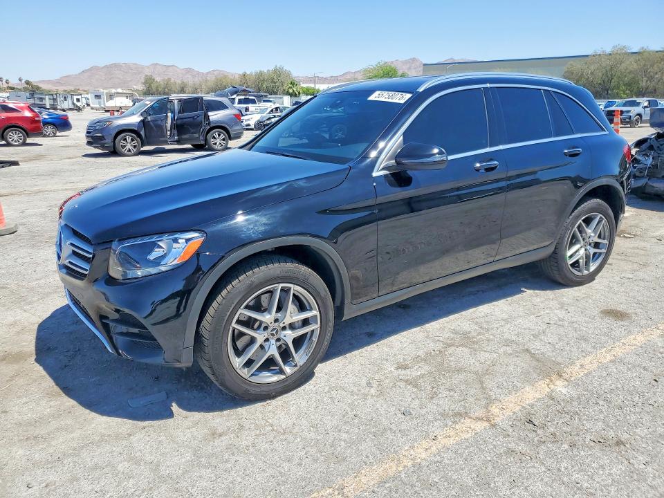 2018 Mercedes-benz Glc VIN WDC0G4JB3JV069010 COPART salvage auction — REAR END, Nv - Salvage Title, sold $7,000 on 2026-07-30 (photo 1)