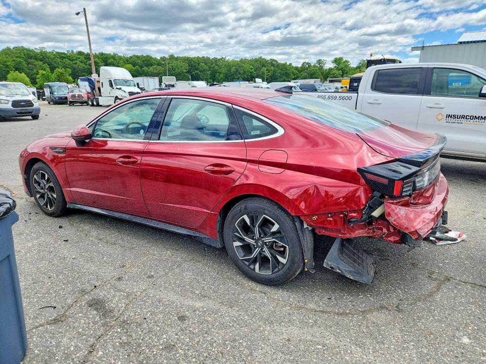 2025 Hyundai Sonata VIN KMHL64JA8SA504959 COPART salvage auction — REAR END, Fl - Certificate Of Destruction, sold $8,200 on 2026-07-22 (photo 2)