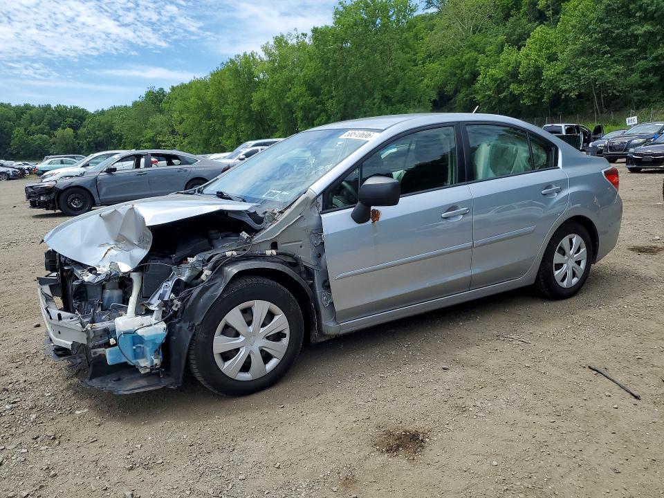 2014 Subaru VIN JF1GJAA68EH020225 COPART salvage auction — FRONT END, Ny - Mv-907A Salvage Certificate, sold $925 on 2026-07-07 (photo 1)