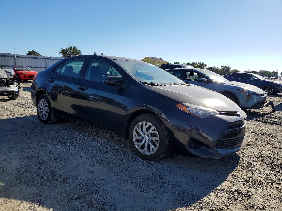 2017 Toyota Corolla VIN 5YFBURHE9HP646253 COPART salvage auction — SIDE, CA - SALVAGE CERTIFICATE, sold $3,950 on 2026-07-09 (photo 4)