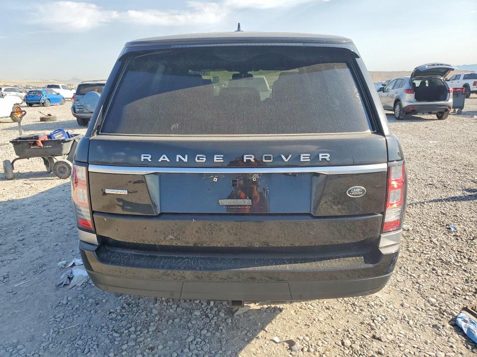 2016 Land rover RANGE ROVER VIN SALGV2EF7GA302164 COPART salvage auction — MINOR DENT/SCRATCHES, Ut - Dealer Only Clean Title (P), sold $9,400 on 2026-07-10 (photo 6)