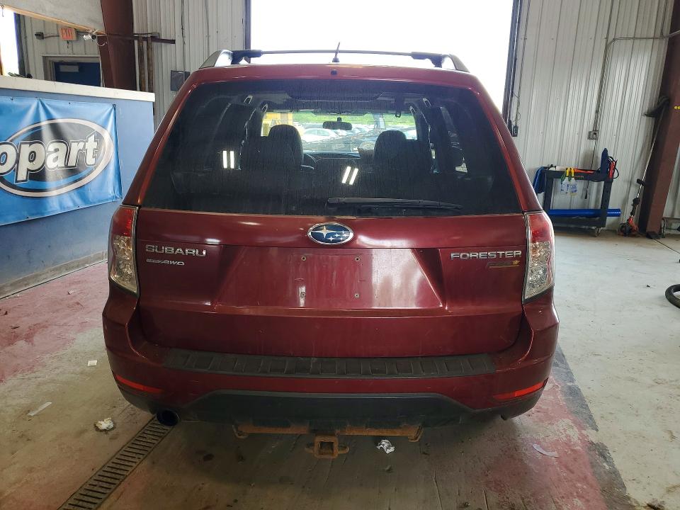 2010 Subaru Forester VIN JF2SH6DC5AH718897 COPART salvage auction — FRONT END, Ny - Mv-907A Salvage Certificate, sold $700 on 2026-07-06 (photo 6)