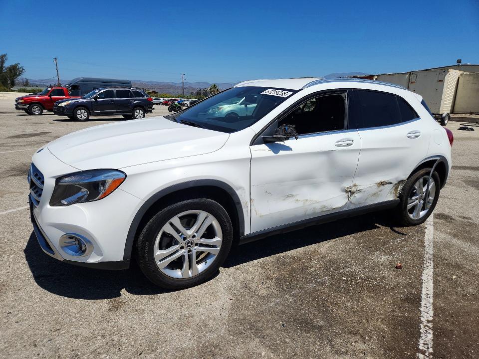2020 Mercedes-benz Gla-klasse VIN WDCTG4EB4LJ667642 COPART salvage auction — SIDE, Ca - Salvage Certificate, sold $3,450 on 2026-07-24 (photo 1)
