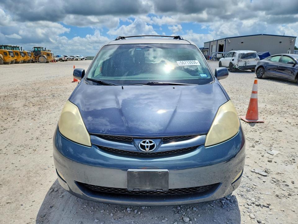 2010 Toyota Sienna VIN 5TDYK4CC5AS299994 COPART salvage auction — REAR END, Tx - Salvage Vehicle Title, sold $1,700 on 2026-07-09 (photo 5)