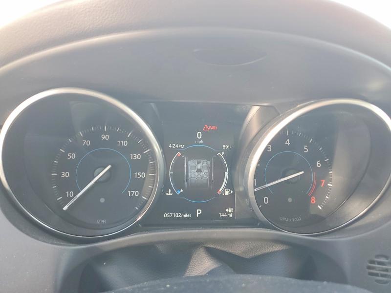 2018 Jaguar F-pace VIN SADCK2FX7JA248981 COPART salvage auction — FRONT END, MA - CERT OF TITLE-SALVAGE, sold $4,550 on 2026-07-09 (photo 9)