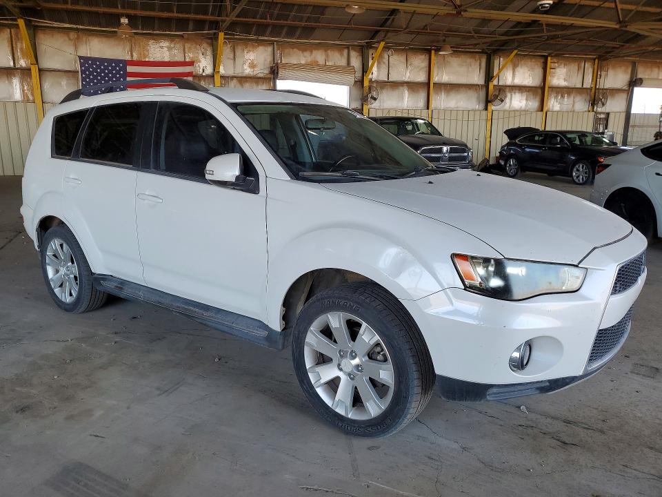 2011 Mitsubishi Outlander VIN JA4AS3AW4BU023029 COPART salvage auction — SIDE, Az - Certificate Of Title, sold $925 on 2026-07-13 (photo 4)