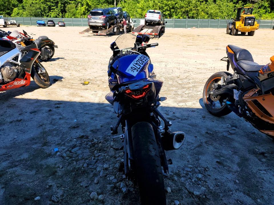 2019 Yamaha VIN MH3RH17Y8KK001911 COPART salvage auction — FRONT END, Nh - Cert Of Title-Salvage, sold $700 on 2026-07-02 (photo 4)