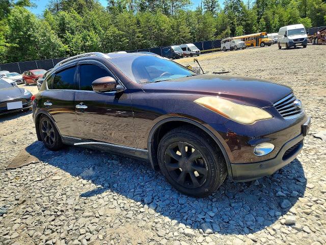 2010 Infiniti Ex VIN JN1AJ0HR5AM756585 COPART salvage auction — SIDE, Md - Cert Of Salvage > 75% Damage, sold $425 on 2026-07-31 (photo 4)