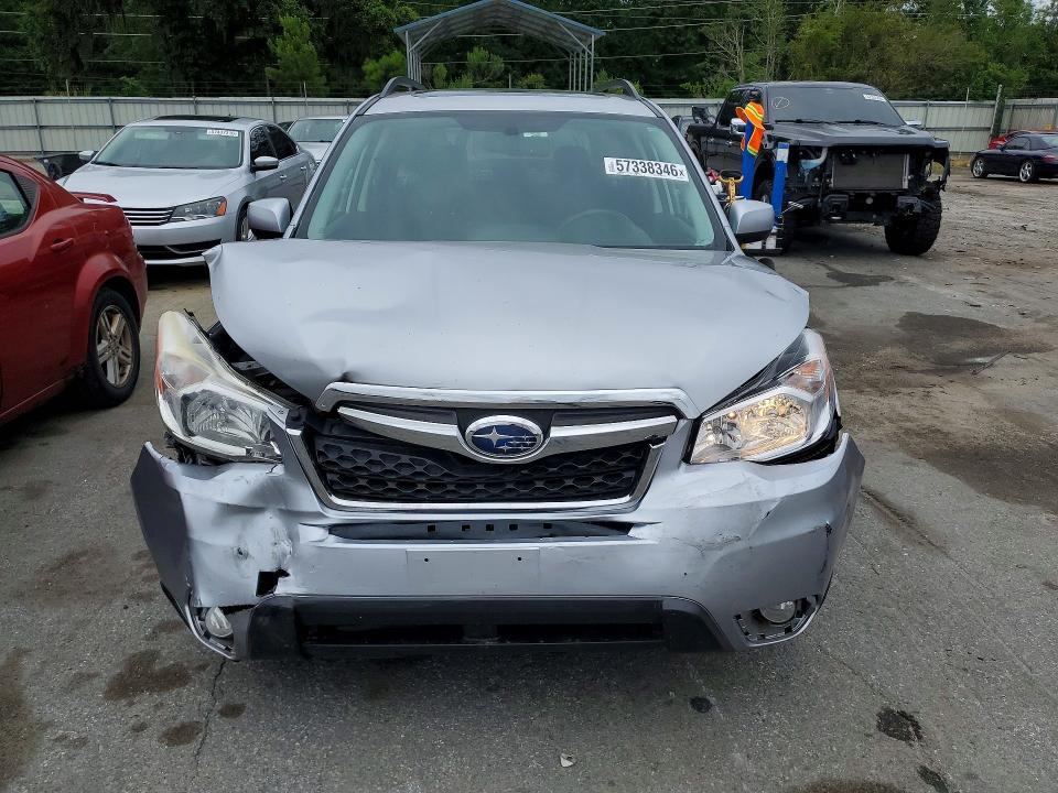 2015 Subaru Forester VIN JF2SJAHC5FH497696 COPART salvage auction — FRONT END, Pa - Certificate Of Salvage, sold $1,200 on 2026-07-09 (photo 5)