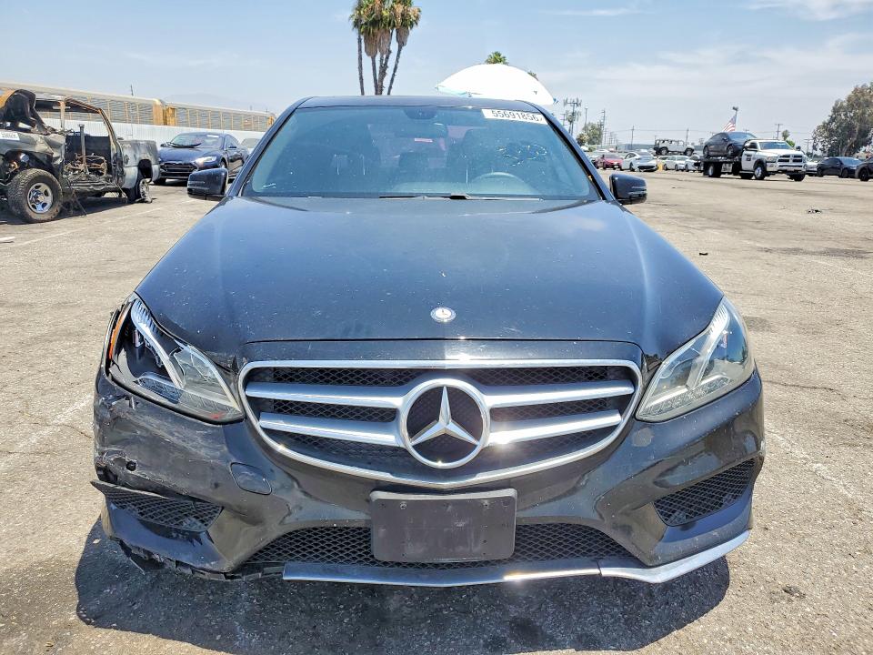 2015 Mercedes-benz E-klasse VIN WDDHF5KB5FB109988 COPART salvage auction — FRONT END, Salvage Title, sold $3,100 on 2026-07-21 (photo 5)
