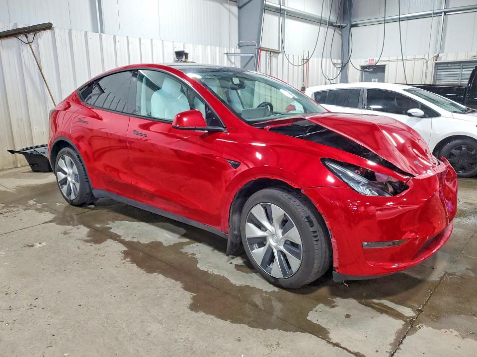 2021 Tesla VIN 5YJYGDEE3MF243173 COPART salvage auction — FRONT END, Mn - Cert Of Title-Salvage, sold $300 on 2026-07-21 (photo 4)