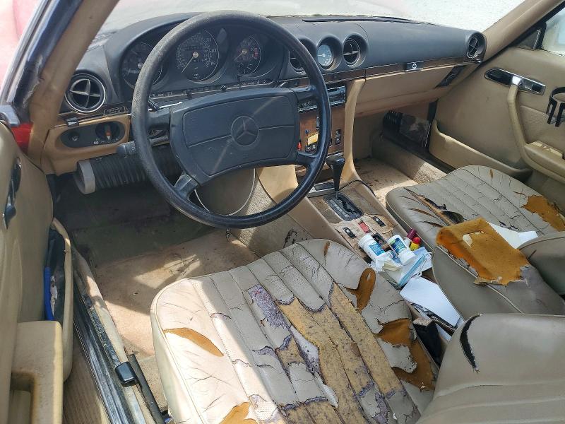 1987 Mercedes-benz 560 VIN WDBBA48D4HA069993 COPART salvage auction — MINOR DENT/SCRATCHES, Ar - Certificate Of Title, sold $1,800 on 2026-07-22 (photo 8)