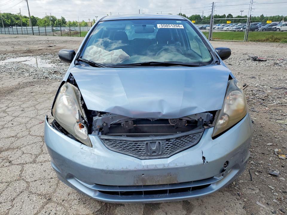 2011 Honda Fit VIN JHMGE8H36BC021688 COPART salvage auction — FRONT END, In - Cert Of Title-Salvage Title, sold $225 on 2026-07-21 (photo 5)