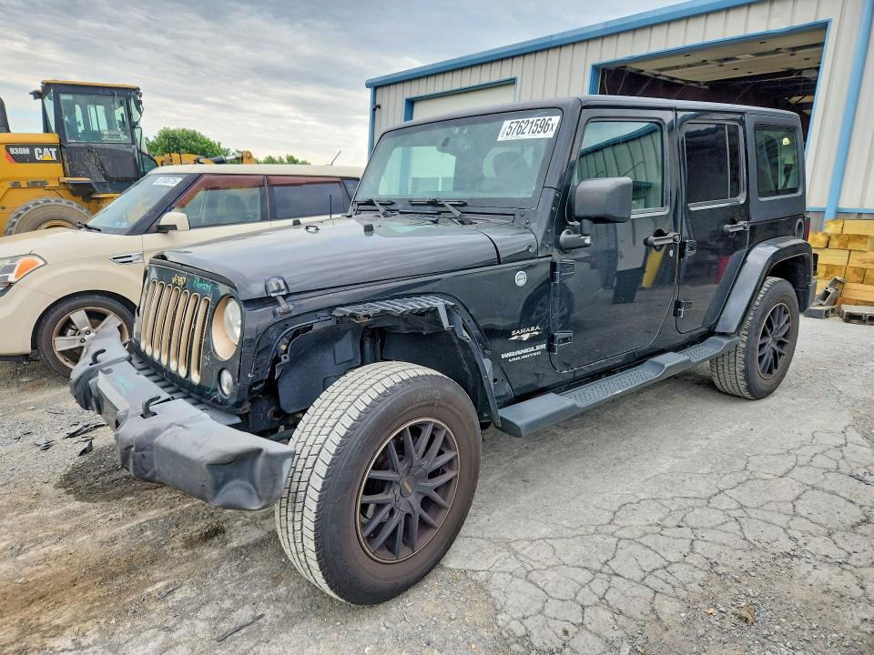 2016 Jeep VIN 1C4BJWEG1GL108070 COPART salvage auction — FRONT END, Pa - Certificate Of Salvage, sold $2,800 on 2026-07-02 (photo 1)