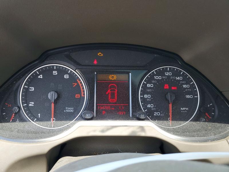 2011 Audi Q5 VIN WA1DKAFP9BA077768 COPART salvage auction — MINOR DENT/SCRATCHES, Nc - Certificate Of Title, sold $400 on 2026-07-06 (photo 9)