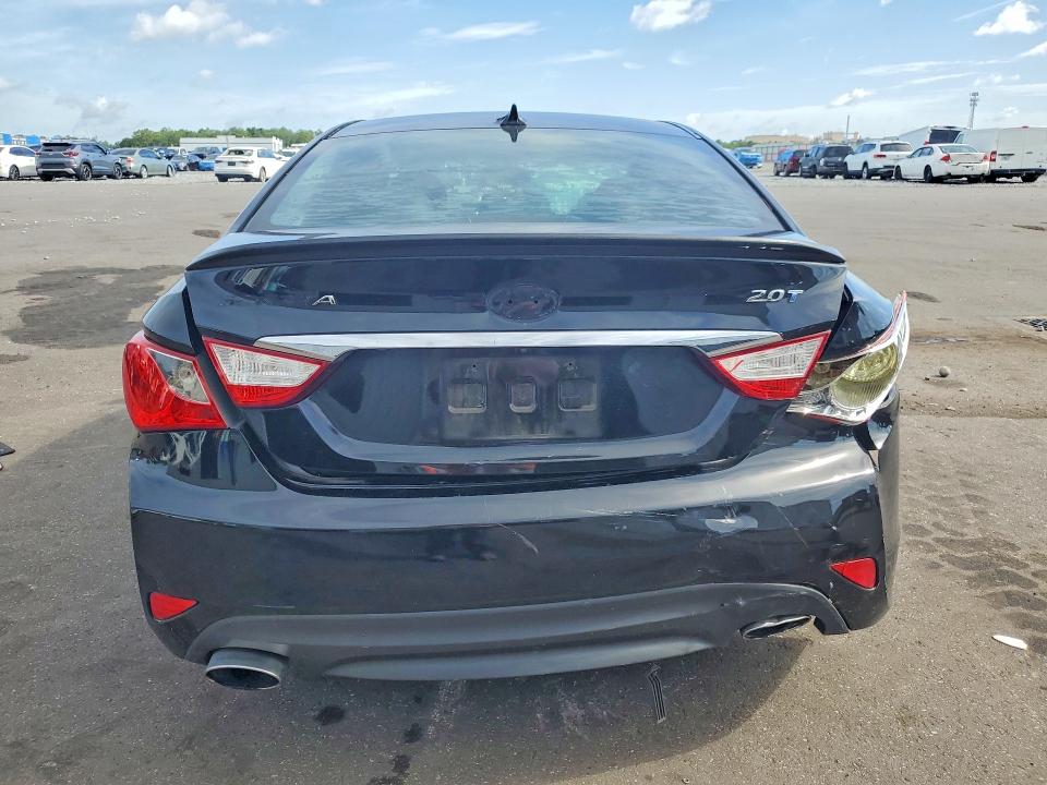 2014 Hyundai Sonata VIN 5NPEC4AB7EH879687 COPART salvage auction — FRONT END, Fl - Cert Of Title Slvg Rebuildable, sold $875 on 2026-07-06 (photo 6)