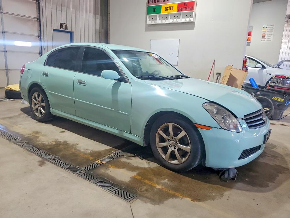 2006 Infiniti G35 VIN JNKCV51E06M519815 COPART salvage auction — NORMAL WEAR, PA - CERT OF SALVAGE-FORMERLY ABAND, sold $750 on 2026-07-02 (photo 4)