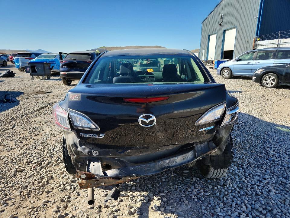 2013 Mazda 3 VIN JM1BL1UP3D1747248 COPART salvage auction — REAR END, Ut - Salvage Certificate, sold $400 on 2026-07-07 (photo 6)