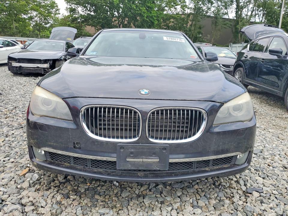 2012 BMW 7 series VIN WBAKC6C56CC396185 COPART salvage auction — MECHANICAL, MA - CERTIFICATE OF TITLE, sold $375 on 2026-07-23 (photo 5)