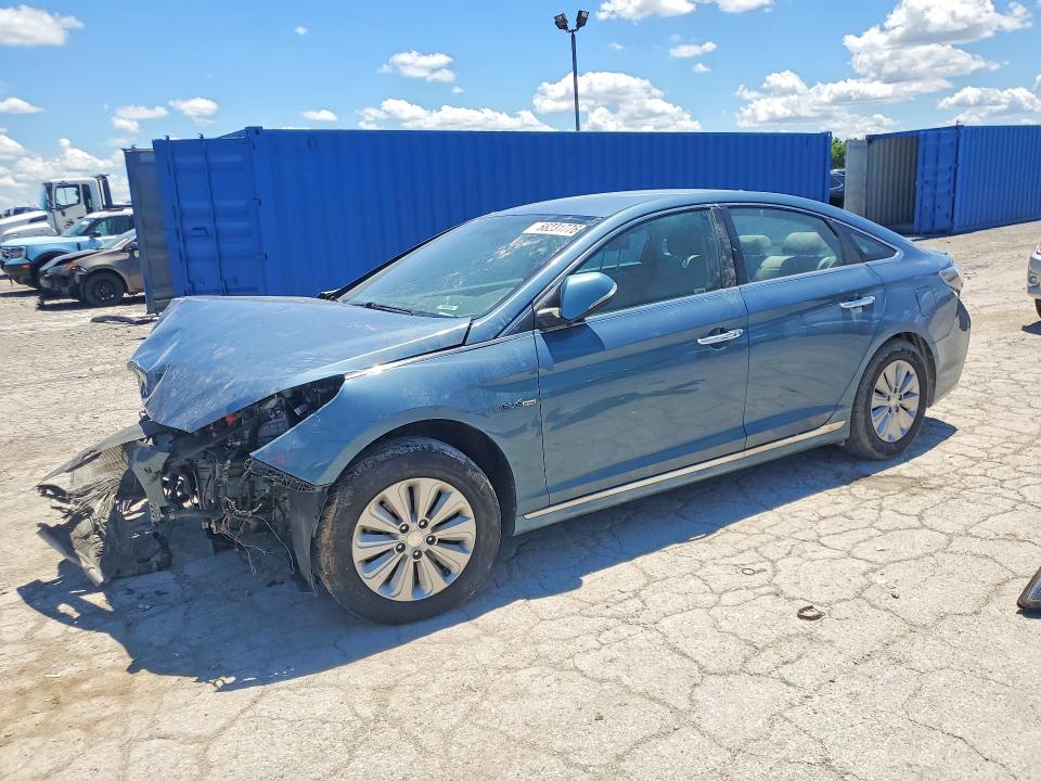 2016 Hyundai VIN KMHE24L12GA015403 COPART salvage auction — FRONT END, In - Cert Of Title-Salvage Title, sold $325 on 2026-07-17 (photo 1)