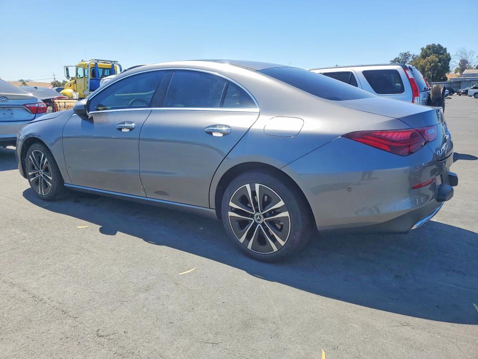 2024 Mercedes-benz Cla-klasse VIN W1K5J4GB3RN468280 COPART salvage auction — MECHANICAL, Ca - Salvage Certificate, sold $16,900 on 2026-08-10 (photo 2)