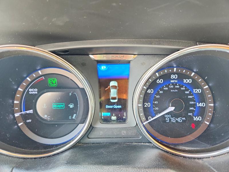 2015 Hyundai Sonata VIN KMHEC4A42FA119267 COPART salvage auction — FRONT END, Co - Certificate Of Title (P), sold $1,750 on 2026-07-15 (photo 9)